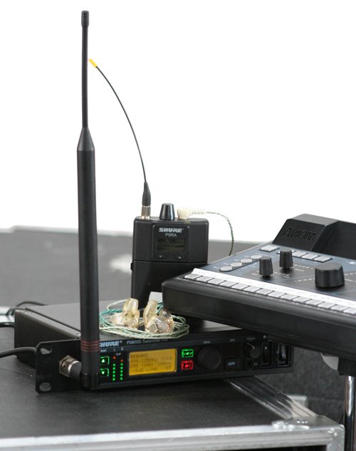 Network Mix Back Wireless IEM Setup