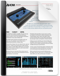 A640 Data Sheet Thumbnail