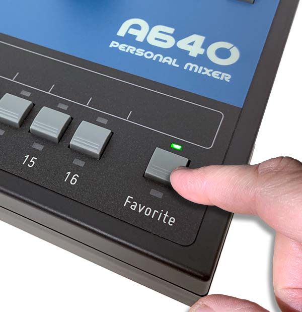 A640 Select Favorite Channel Feature