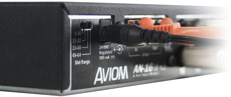 AN-16/i v.2 Rear Panel A-Net In/Out Detail