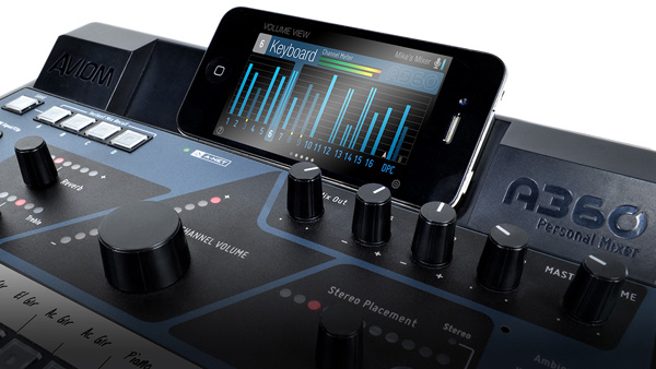 A360 Personal Mixer with iOS Display App