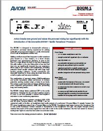 BOOM-1 Data Sheet Thumbnail