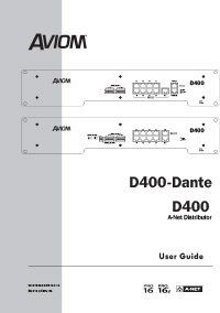 D400 User Guide Thumbnail