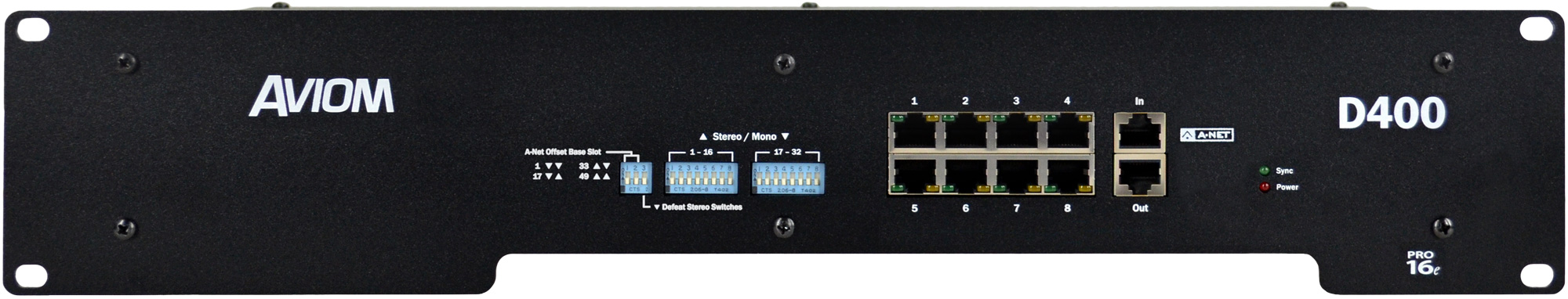D400 A-Net Distributor Front View