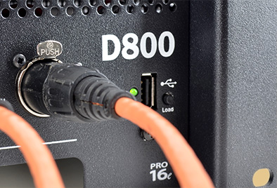 Aviom D800 A-Net Distributor Close-Up