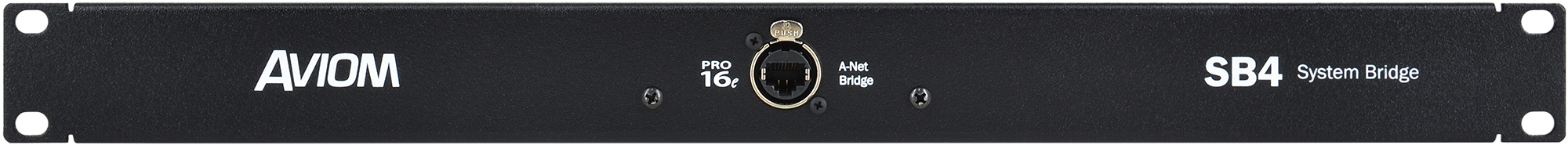 Aviom SB4 System Bridge Front Panel View