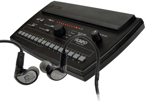 A320 Personal Mixer with MEE Audio M6 Pro Earbuds