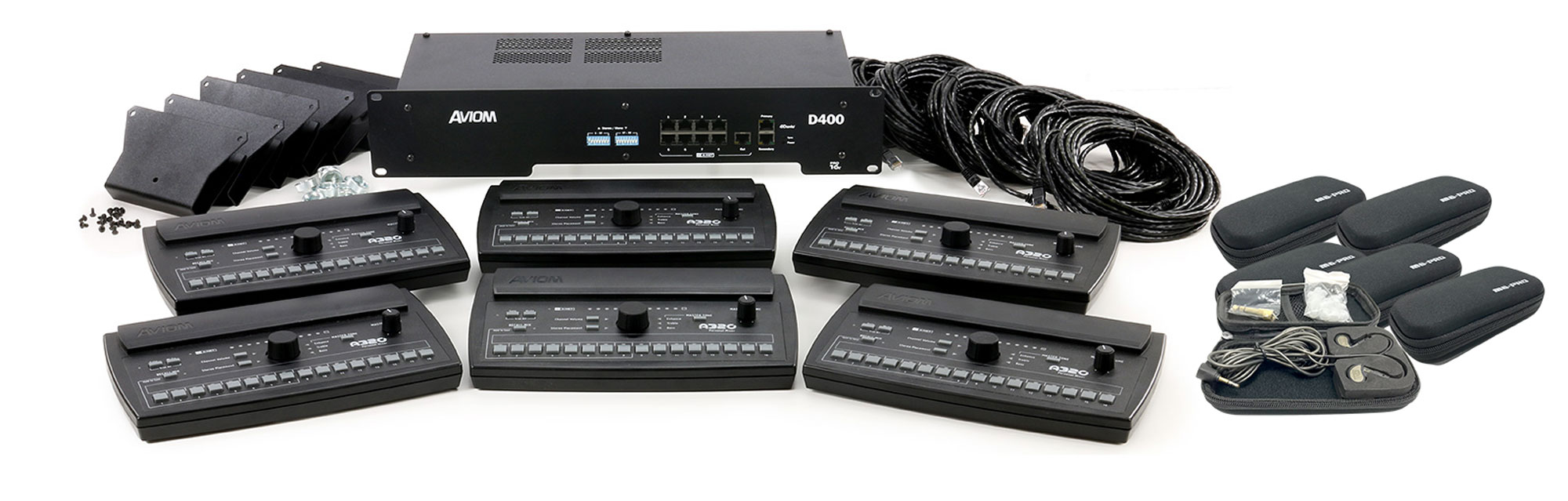 Mix320-D Personal Mixing System Package High-Resolution View