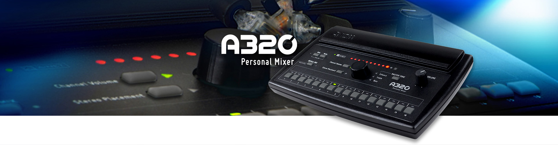Aviom A320 Personal Mixer Banner